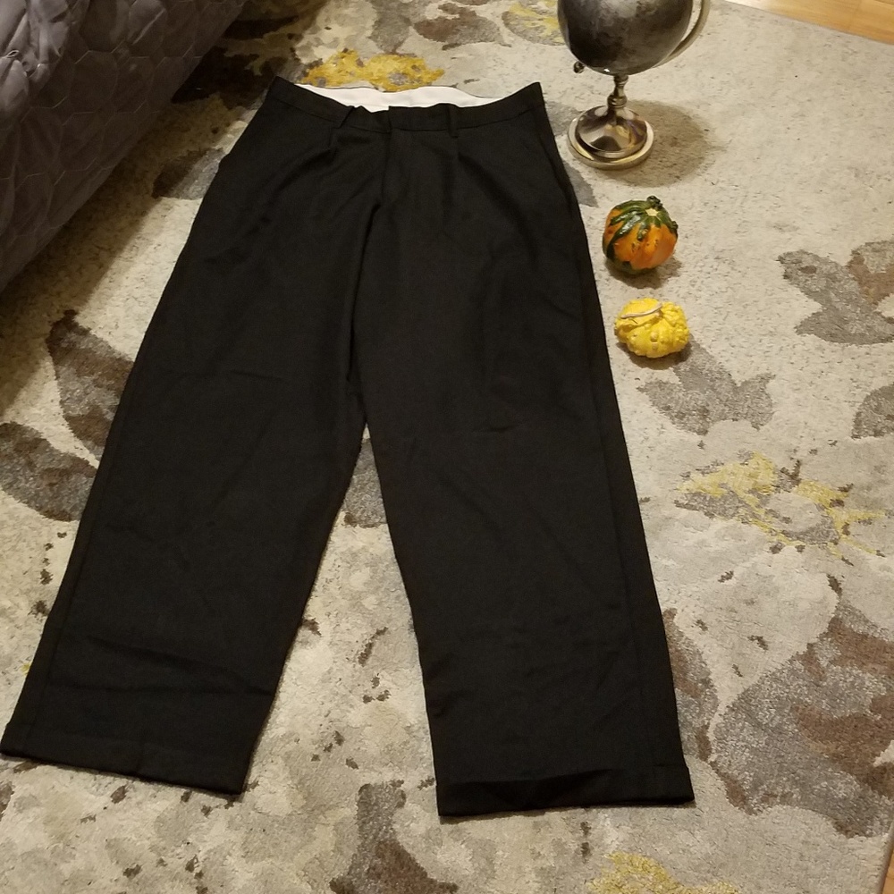 Boys black dress pants